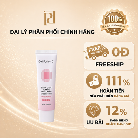 Kem chống nắng nâng tone dành cho da hiệu CELL FUSION C/CELL FUSION C DARK SPOT TONING SUNSCREEN 50ML