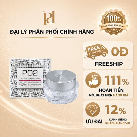 PO2 REAL FRESH WHITENING TONE UP CREAM