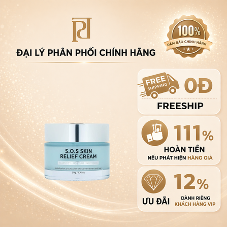 Kem dưỡng da SENA DEMAR S.O.S SKIN RELIEF HYDRATING CREAM, 50g
