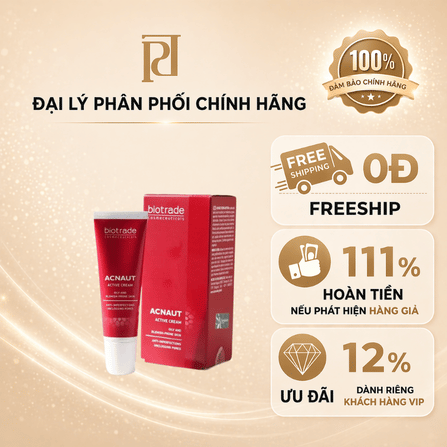 Kem dưỡng da dầu ACNAUT Active cream 15ml