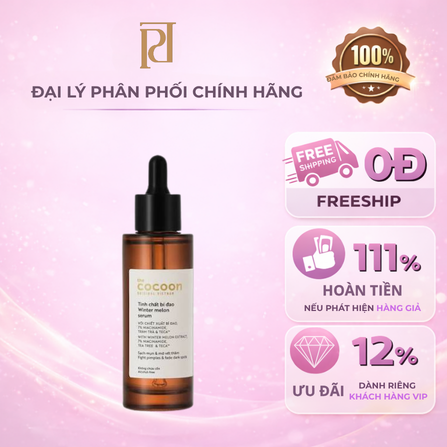 SERUM TINH CHẤT BÍ ĐAO N7 THE COCOON VN SIZE 70ML