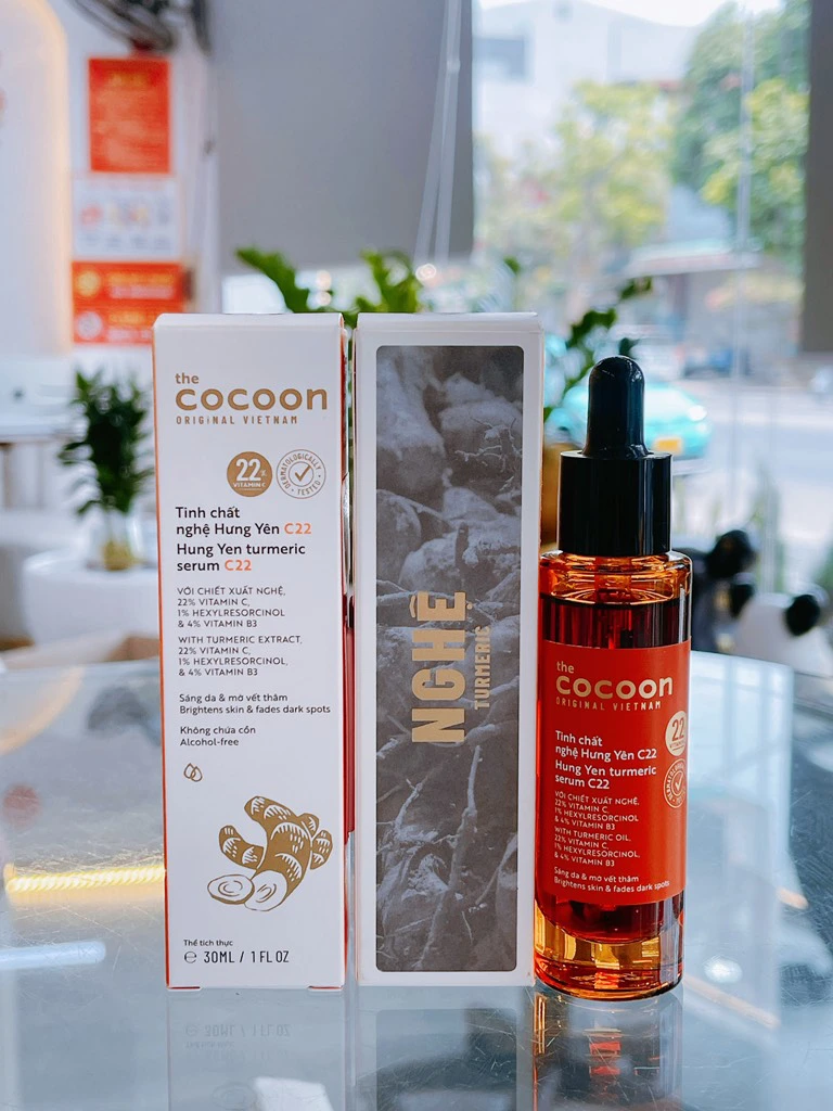 SERUM TINH CHẤT NGHỆ HƯNG YÊN C22 THE COCOON VN