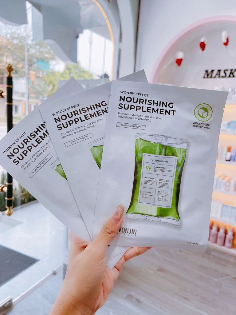 MẶT NẠ WONJIN EFFECT NOURISHING SUPPLEMENT CONCENTRATED ESSENCE MASK 30G