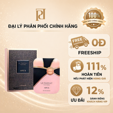 Nước hoa ARMAF LE PARFAIT POUR FEMME OPUS EAU DE PARFUM