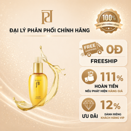 Dầu Tẩy Trang The Whoo Gjh Clarifying Cleansing Oil 50ml [ Dầu Tẩy Trang The Whoo 50ml ] - 51107016
