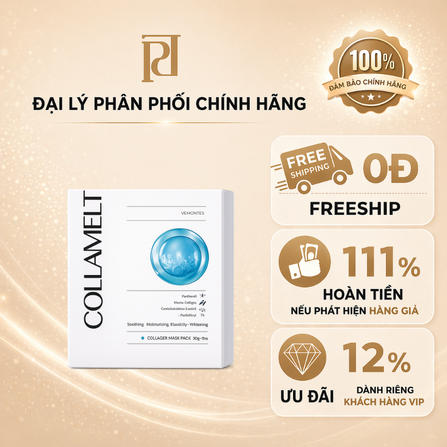 Mặt nạ dưỡng trắng da VEMONTES COLLAMELT MASK