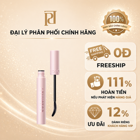CHUỐT MI CONG VÀ DÀY COLORKEY VOLUMIZING & CURLING MASCARA