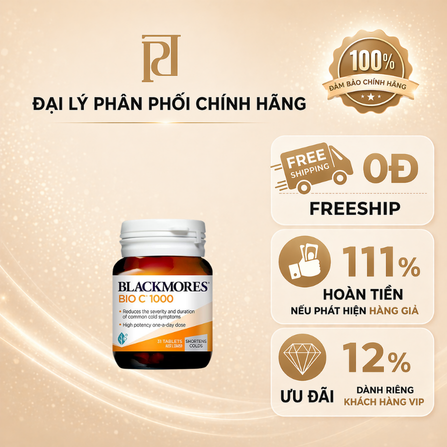KM: THỰC PHẨM BẢO VỆ SỨC KHOẺ BLACKMORES BIO C 1000MG