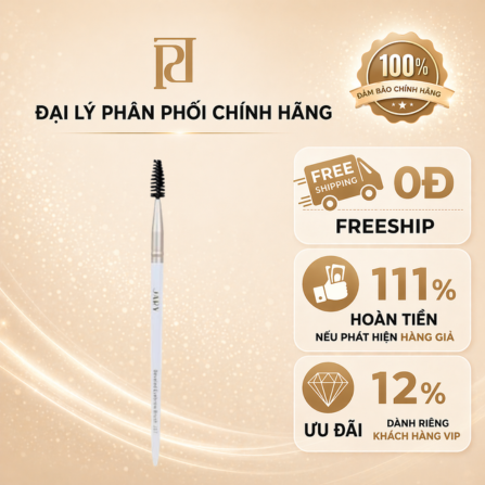 CỌ XOẮN CHẢI LÔNG MI VÀ MÀY JARY EYEBROW AND EYELASH BRUSH J17