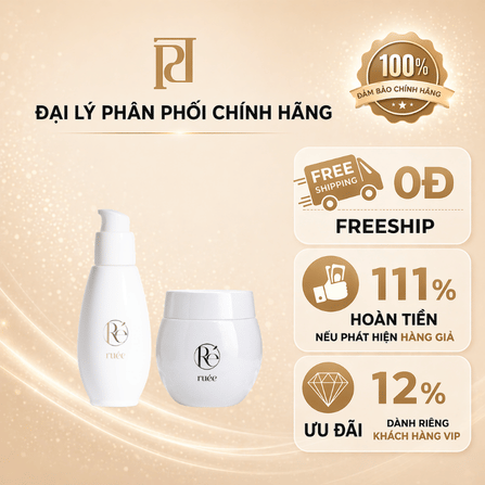 [SALE 7.7] COMBO TINH CHẤT NÁM + KEM NÁM ĐÊM RUEE