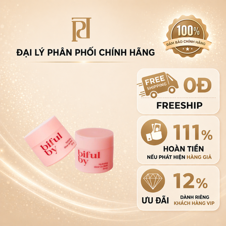 MẶT NẠ DƯỠNG ẨM MÔI BIFULBY HYDRATING GLOW LIP MASK BERRY